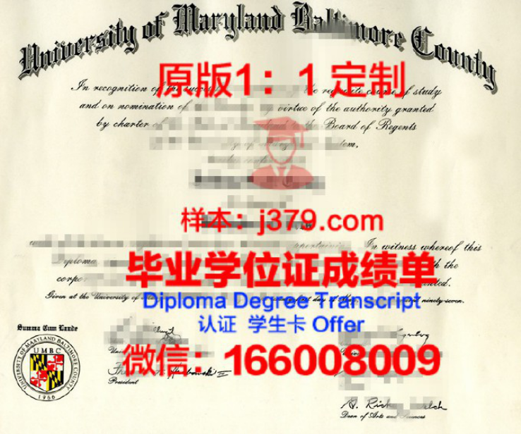 巴尔的摩希伯来大学毕业证图片Baltimore Hebrew University Diploma