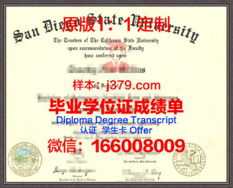 凤凰城大学圣圣地亚哥市中心学习中心毕业证图片University of Phoenix-San Diego Downtown Learning  Diploma